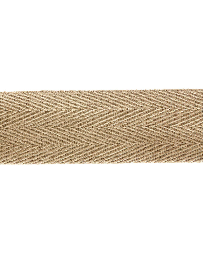 Birch HEADING TAPE - COTTON  - 25mm wide (Sold per 1 metre)