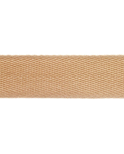 Birch POLYESTER WEBBING - 25mm wide (Sold per 1 metre)