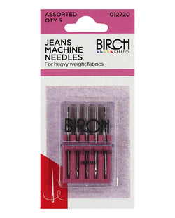 Birch Machine Needles – Jeans - 90, 100
