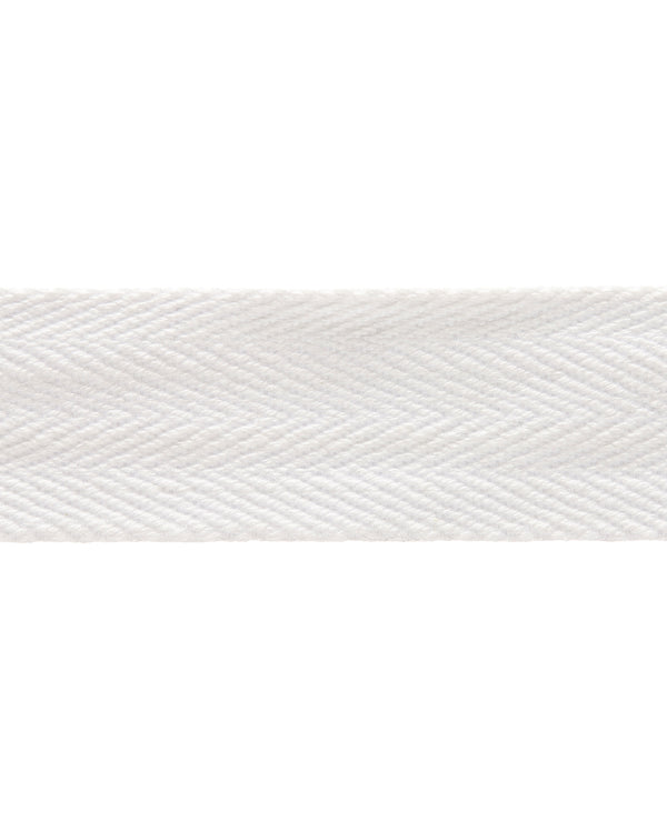 Birch HEADING TAPE - COTTON  - 12mm wide (Sold per 1 metre)