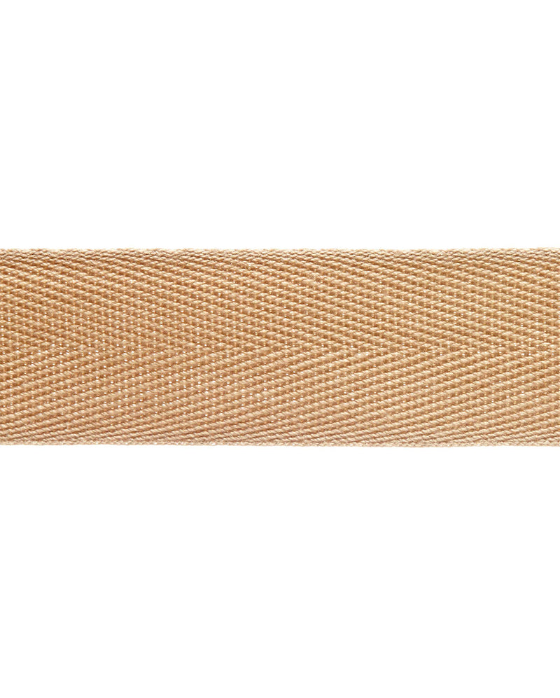 Birch POLYESTER WEBBING - 25mm wide (Sold per 1 metre)
