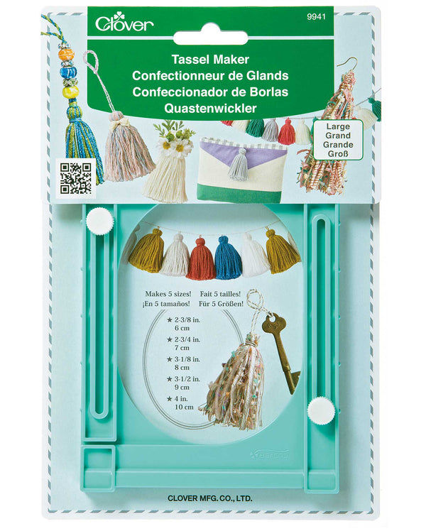 CLOVER TASSEL MAKER - LARGE (Makes 5 sizes)