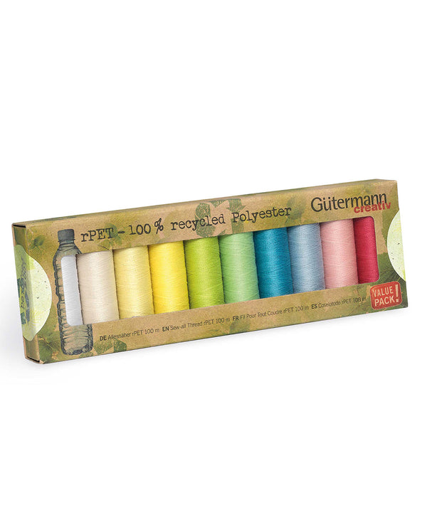 GUTERMANN SEW-ALL rPET Thread - 10 Reels - Colour 2