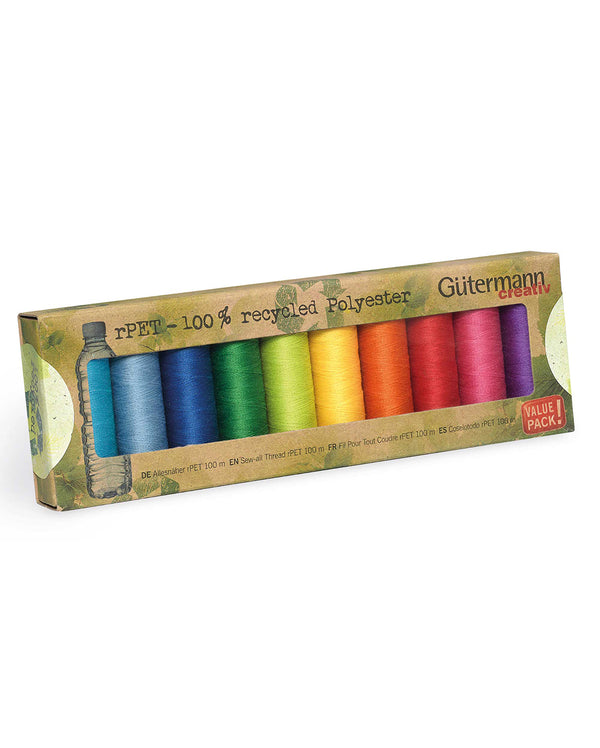 GUTERMANN SEW-ALL rPET Thread - 10 Reels - Colour 3