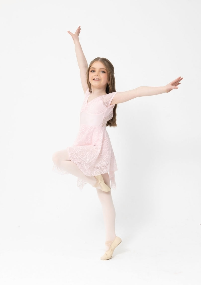Studio 7, Candice Dress, Pale Pink, Childs, CHD36