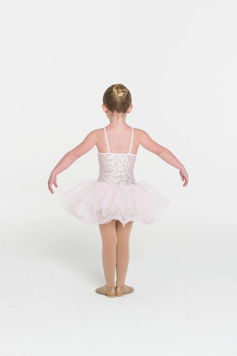 Studio 7, Sequin Tutu Dress, Pale Pink, Childs, CHTU04