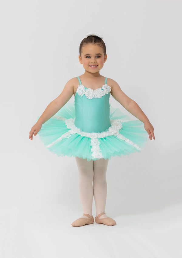 Studio 7, Pretty Petals Tutu, Mint, CHTU10