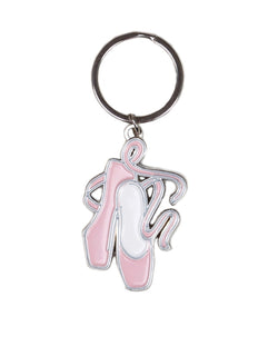 CLEARANCE, Energetiks Pointe Shoe Key Ring - Pink