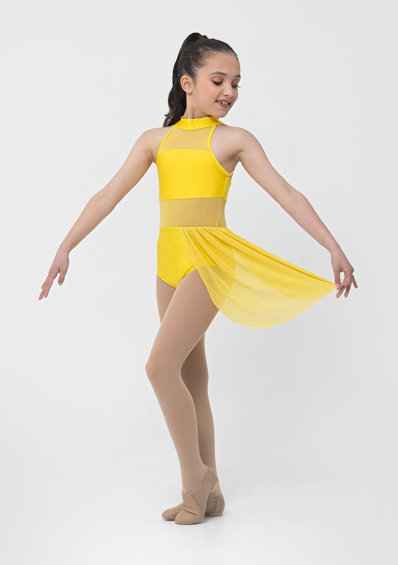 Studio 7, Georgia Leotard, Yellow, Adults, ADL15