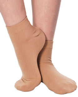 CLEARANCE, Studio 7 Dance Sock, DS01 (Flesh, Tan, Black)