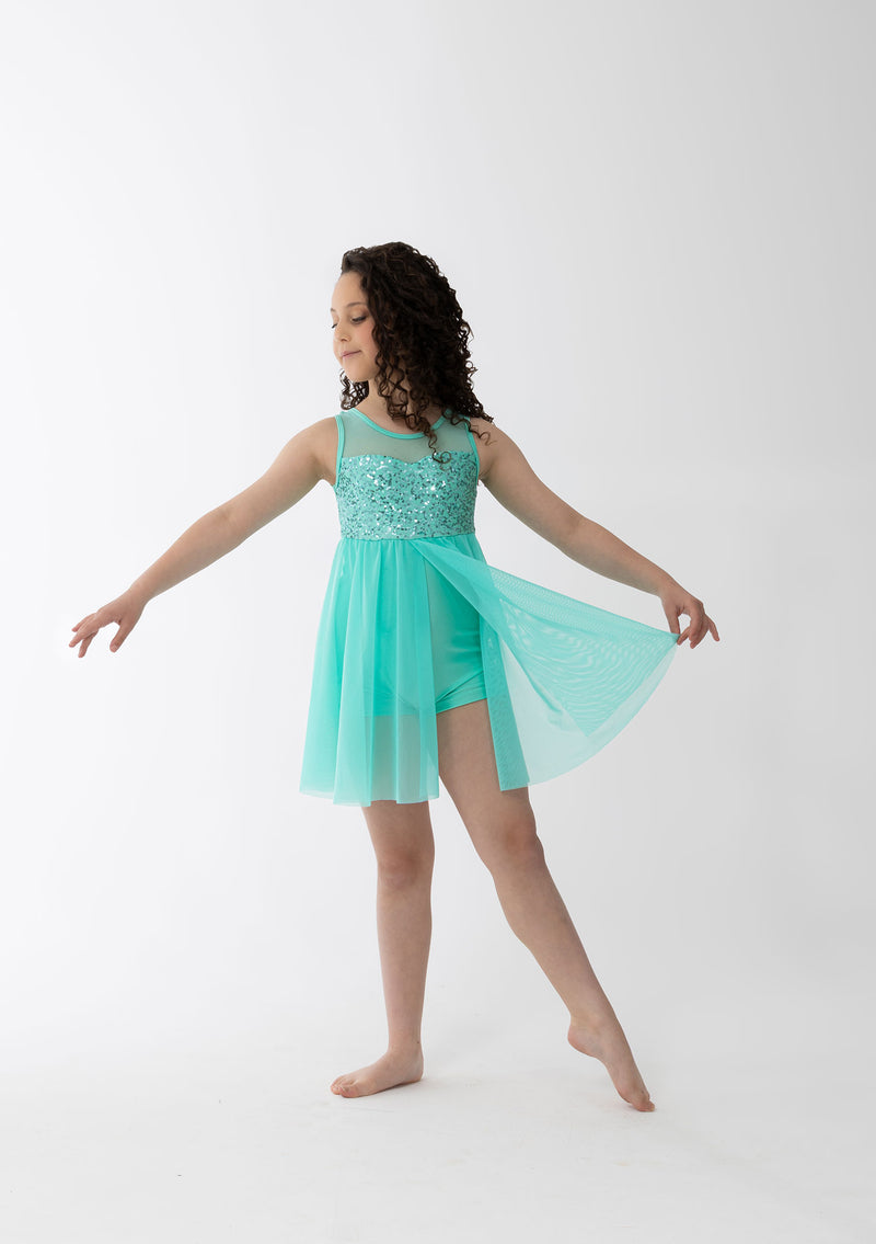Studio 7, Josie Lyrical Dress, Mint, CHD44