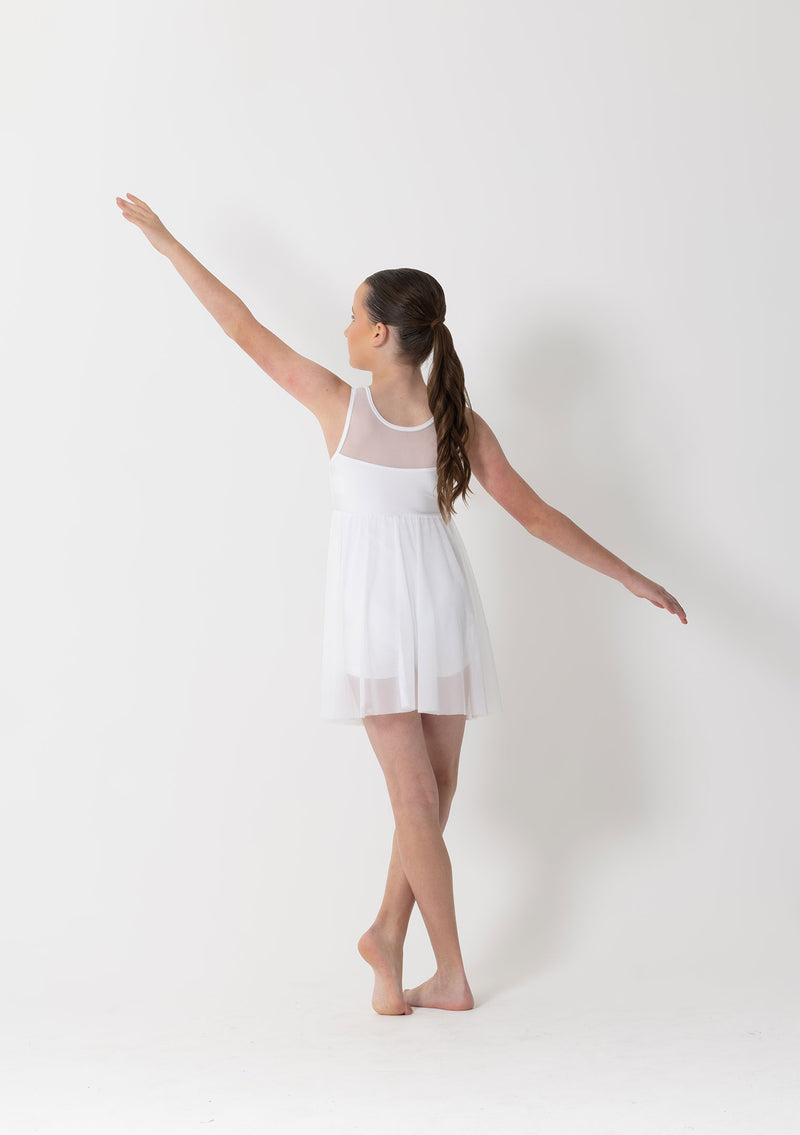 Studio 7, Josie Lyrical Dress, White, CHD44