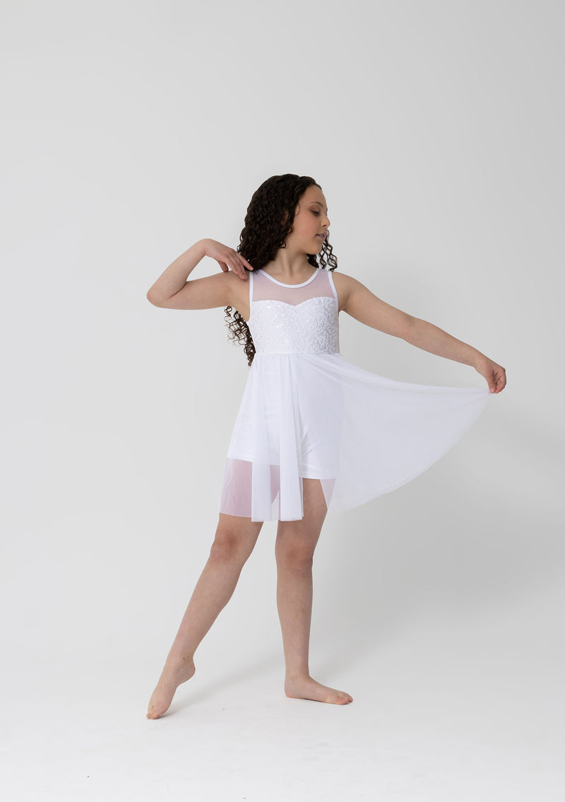 Studio 7, Josie Lyrical Dress, White, CHD44