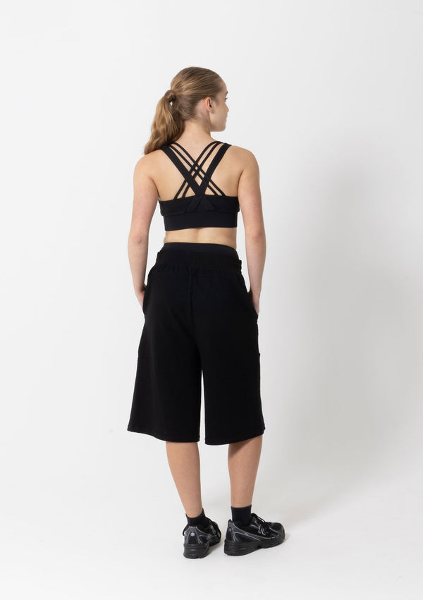 Studio 7, Kyla Crop Top, Black, Childs, CCS7R01