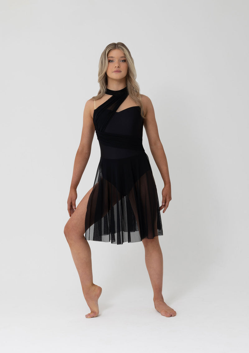 Studio 7, Lexi Lyrical Dress, Black, Childs, CHD42