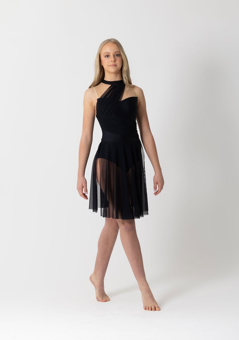 Studio 7, Lexi Lyrical Dress, Black, Childs, CHD42