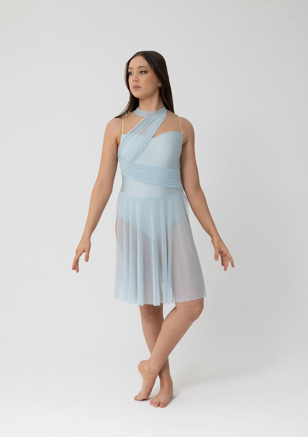 Studio 7, Lexi Lyrical Dress, Pale Blue, Childs, CHD42