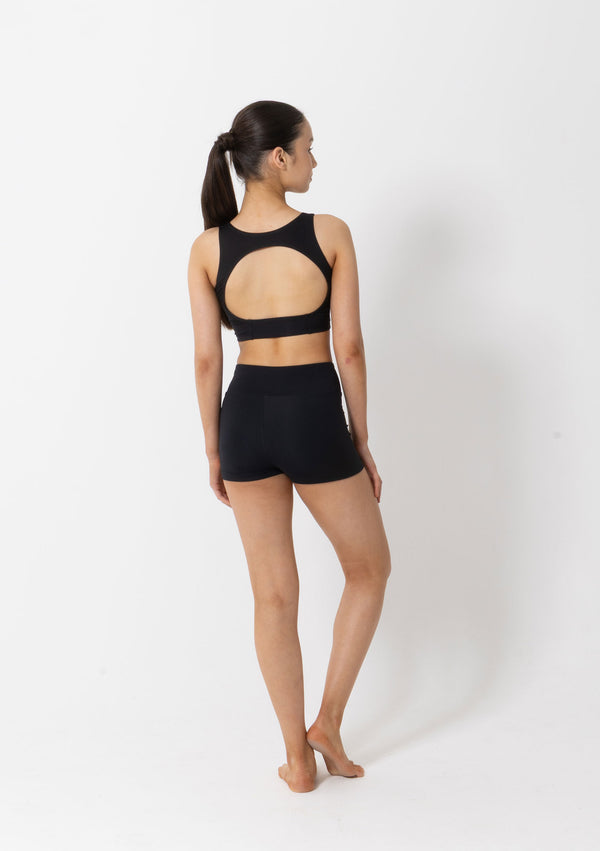 Studio 7, Livi Crop Top, Black/White, Childs, CPCT08