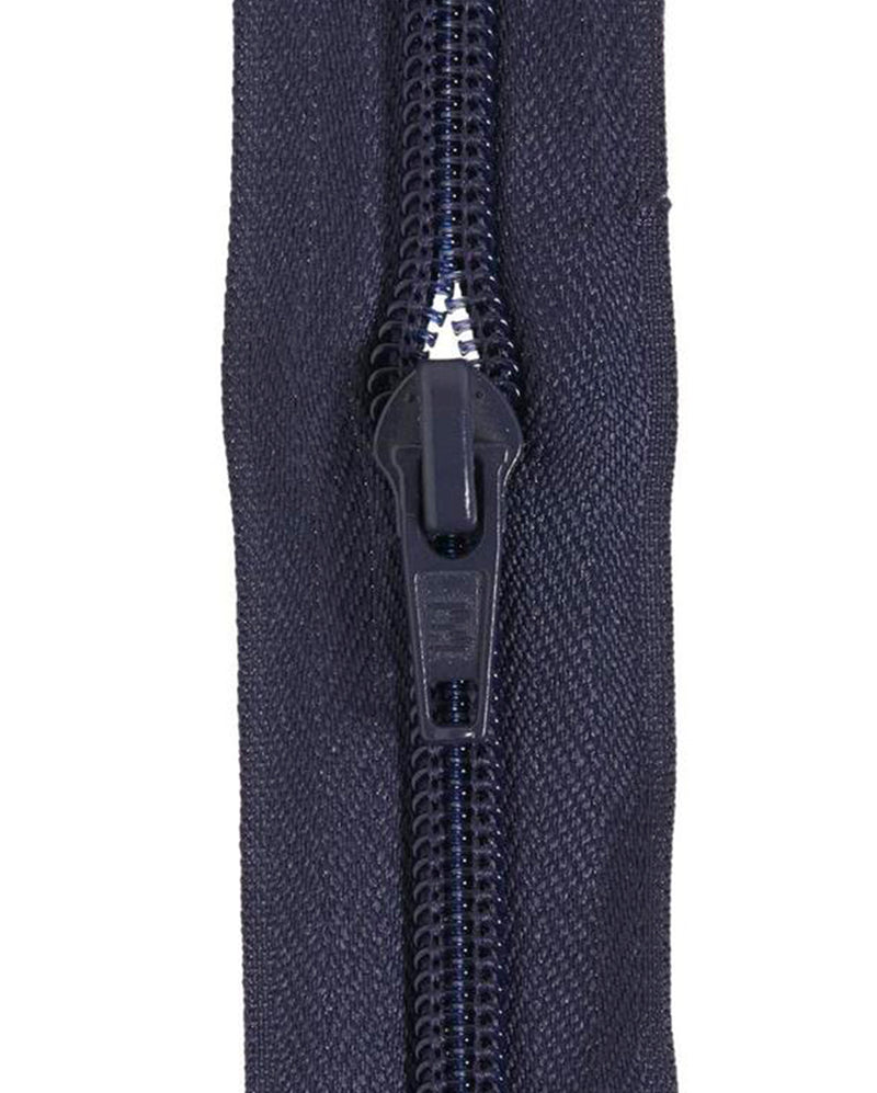 Birch Zipper Chain & Slider - Navy - Size 3 (Sold per 1 metre)