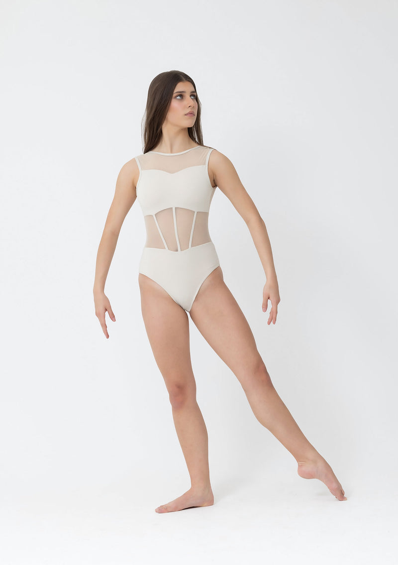 Studio 7, Nina Leotard, Cream, Childs, CHL33