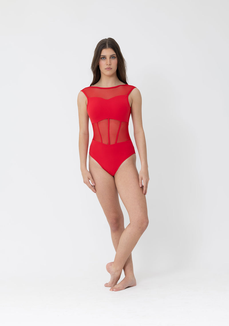 Studio 7, Nina Leotard, Red, Childs, CHL33