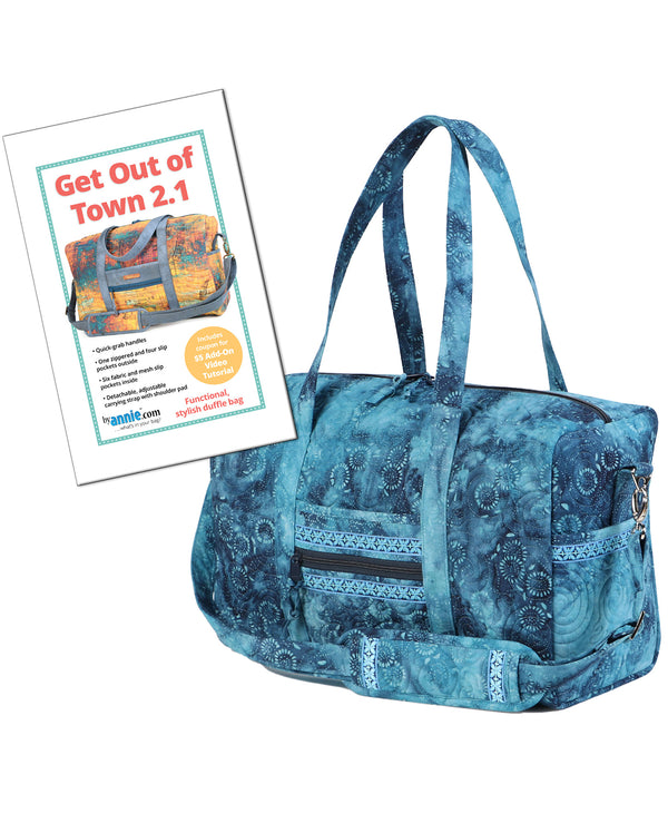 BY ANNIE PATTERN - Get Out Of Town Duffle