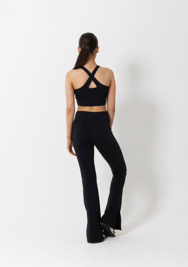Studio 7, Priscilla Flare Pants, Black, Childs, CPS7R01