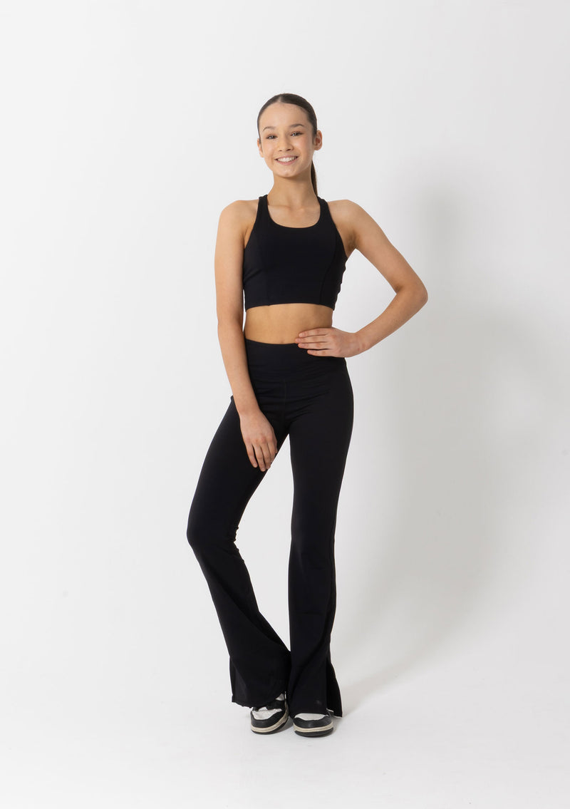 Studio 7, Priscilla Flare Pants, Black, Adults, APS7R01