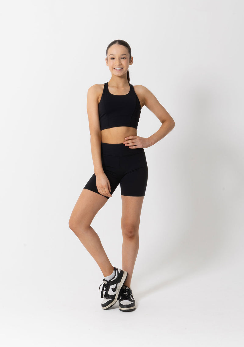 Studio 7, Savannah Shorts, Black, Childs, CSS7R01