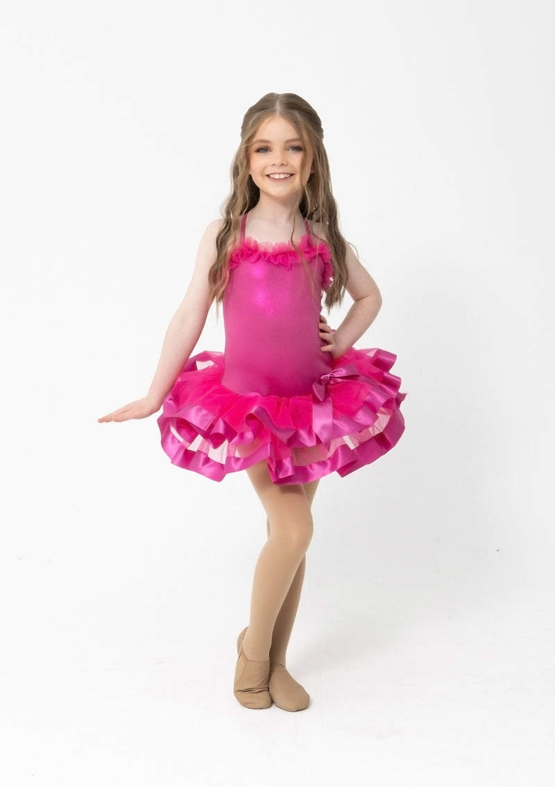 Studio 7, SYLVIE TUTU DRESS, Fuchsia, Childs, CHTU20