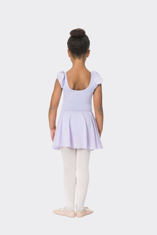 Studio 7, Cap Sleeve Chiffon Dress, Lilac, Childs, TCD01