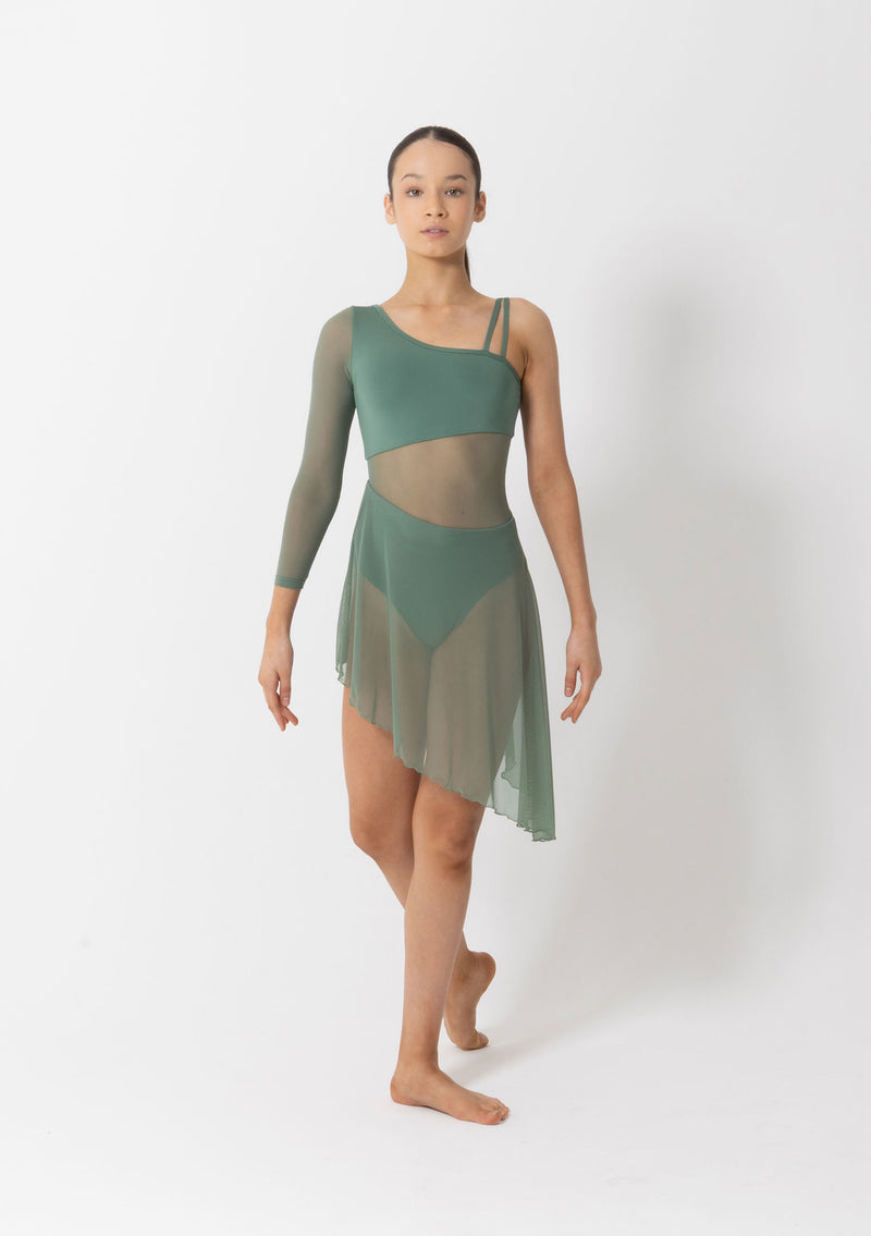 Studio 7, Tasha Lyrical Dress, Forest Green, Adults, ADD40