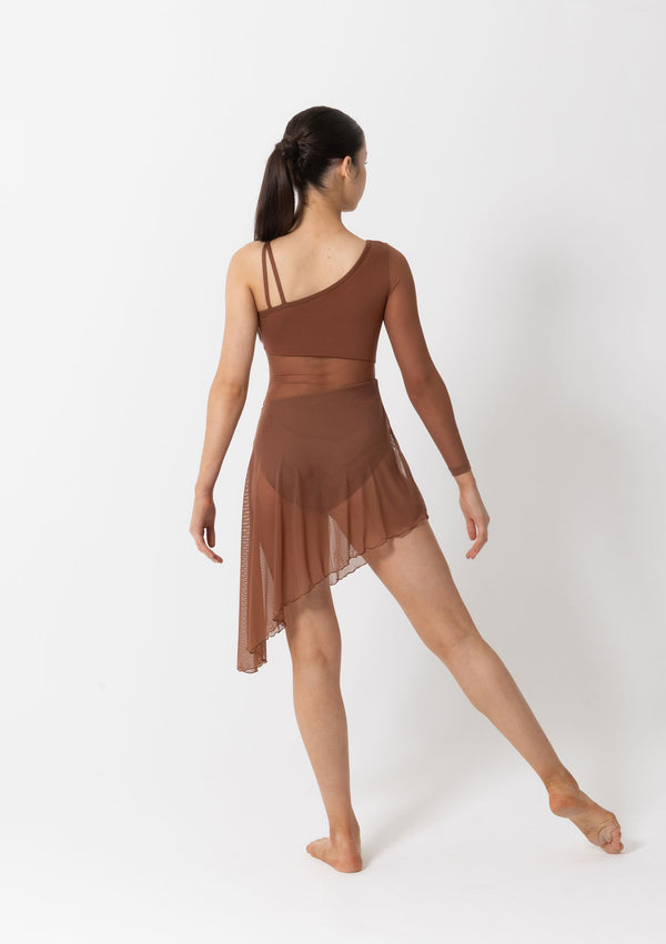 Studio 7, Tasha Lyrical Dress, Mocha, Childs, CHD40