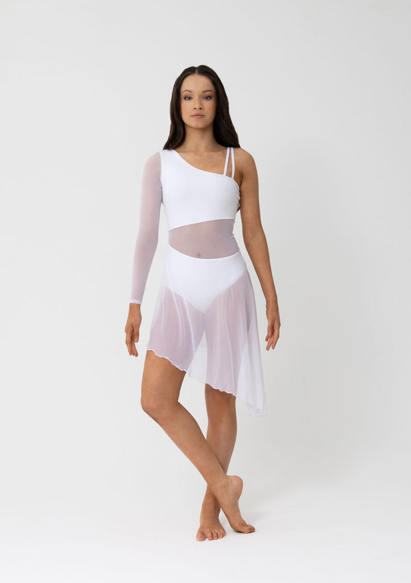 Studio 7, Tasha Lyrical Dress, White, Childs, CHD40