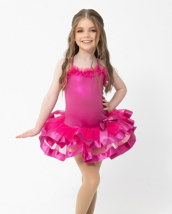 Studio 7, SYLVIE TUTU DRESS, Fuchsia, Childs, CHTU20