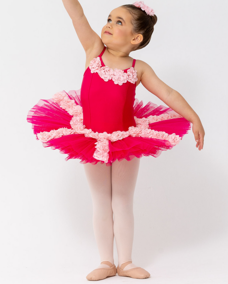 Studio 7, Pretty Petals Tutu, Fuchsia, CHTU10