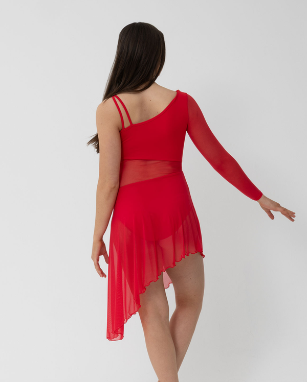 Studio 7, Tasha Lyrical Dress, Red, Childs, CHD40