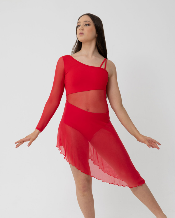 Studio 7, Tasha Lyrical Dress, Red, Childs, CHD40