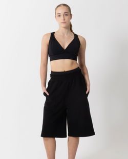 Studio 7, Kael Track Shorts, Black, Childs, CSS7R02