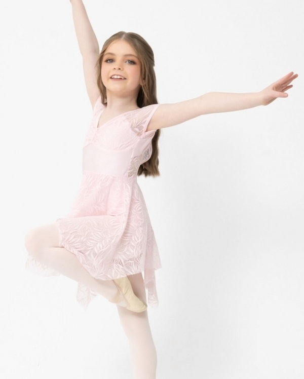 Studio 7, Candice Dress, Pale Pink, Childs, CHD36