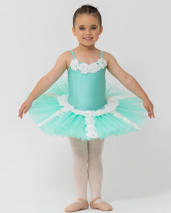 Studio 7, Pretty Petals Tutu, Mint, CHTU10