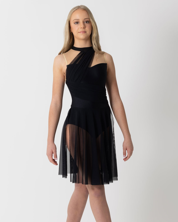 Studio 7, Lexi Lyrical Dress, Black, Childs, CHD42