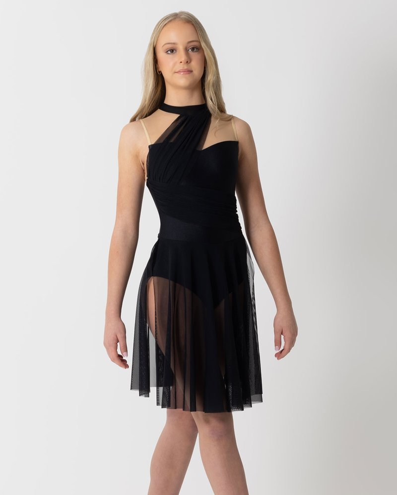 Studio 7, Lexi Lyrical Dress, Black, Childs, CHD42