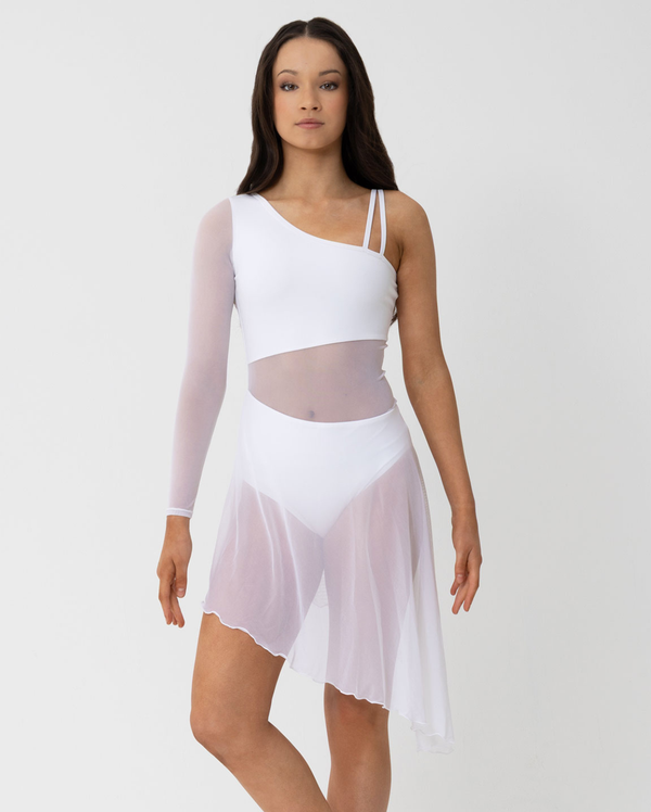 Studio 7, Tasha Lyrical Dress, White, Childs, CHD40