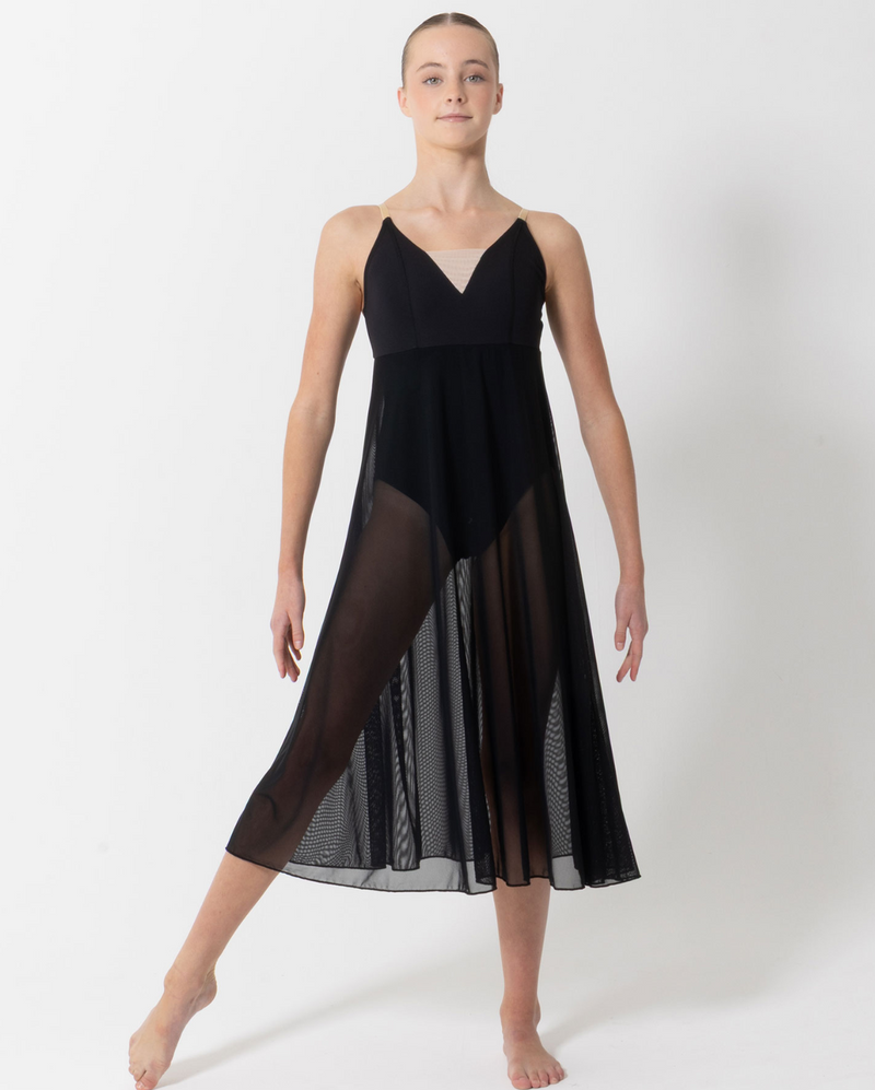 Studio 7, Willow Lyrical Dress, Black, Adults, ADD38