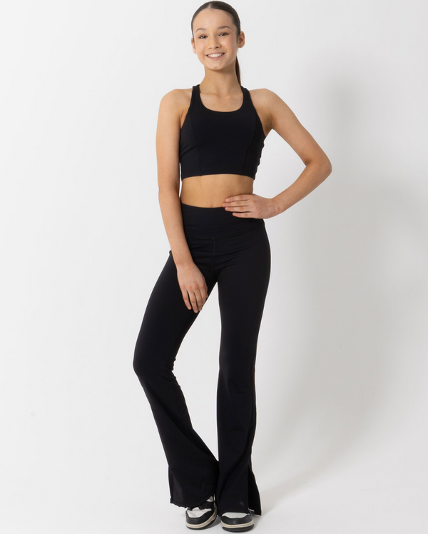 Studio 7, Priscilla Flare Pants, Black, Childs, CPS7R01