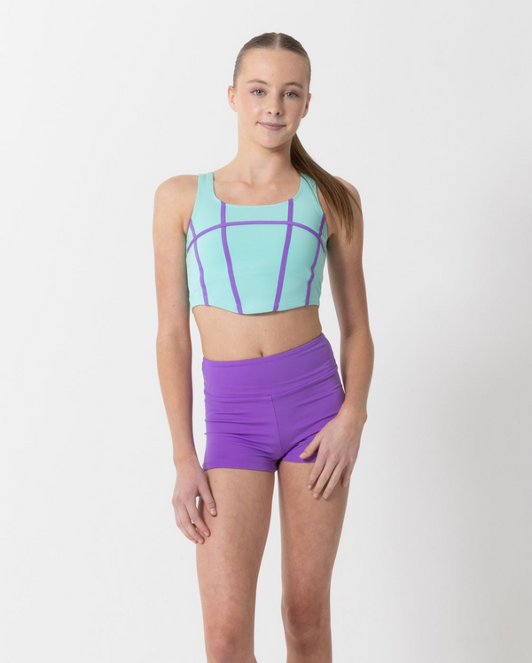 Studio 7, Livi Crop Top, Mint, Childs, CPCT08