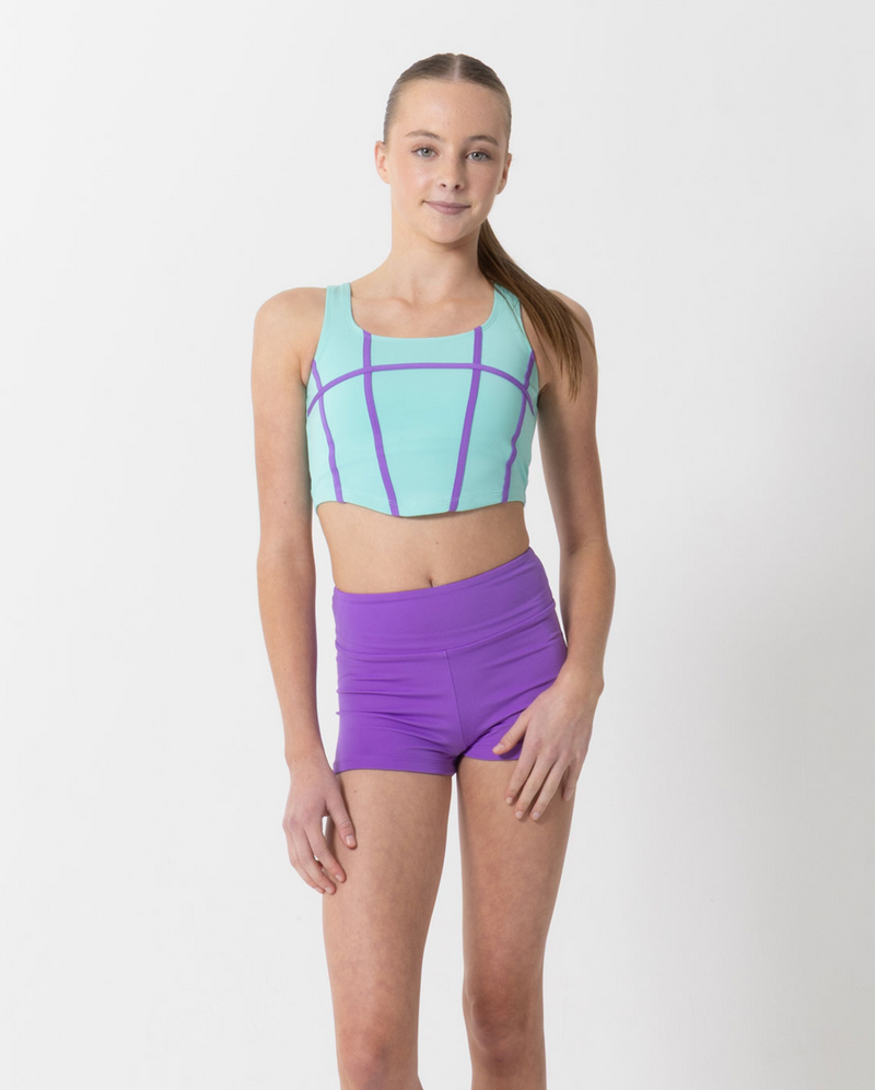 Studio 7, Livi Crop Top, Mint, Adults, APCT08