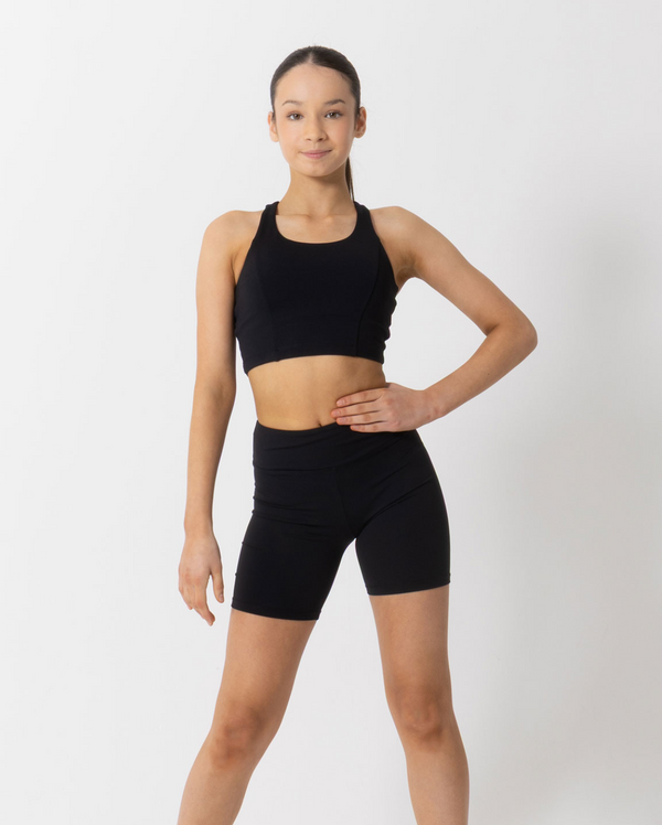 Studio 7, Imogen Crop Top, Black, Adults, ACS7R03