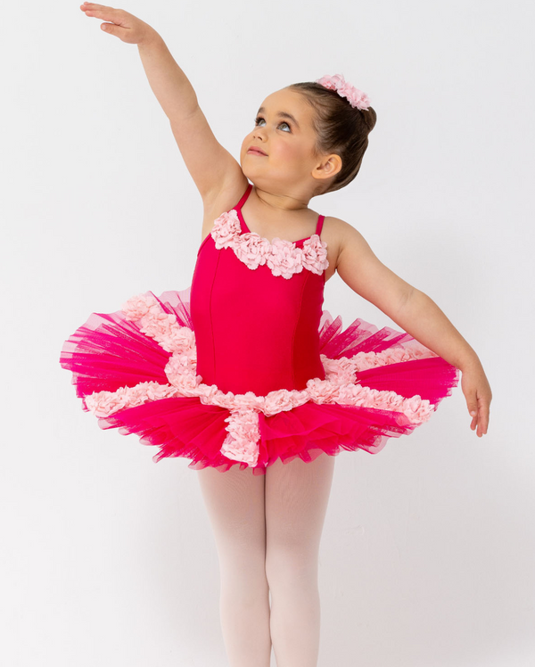 Studio 7, Pretty Petals Tutu, Fuchsia, CHTU10